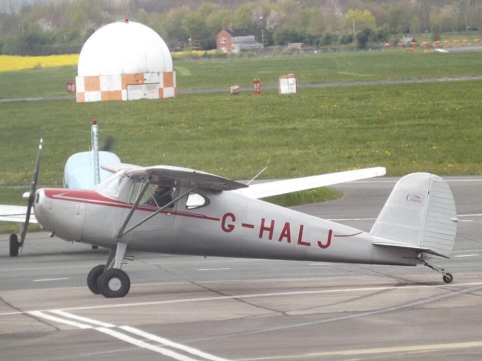 Aircraft registered G-HALJ