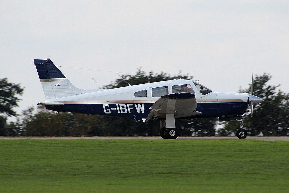 Aircraft registered G-IBFW