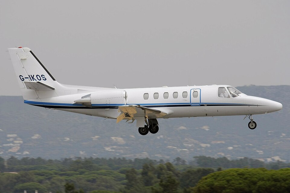 Aircraft registered G-IKOS