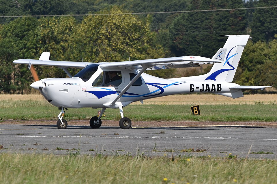 Aircraft registered G-JAAB