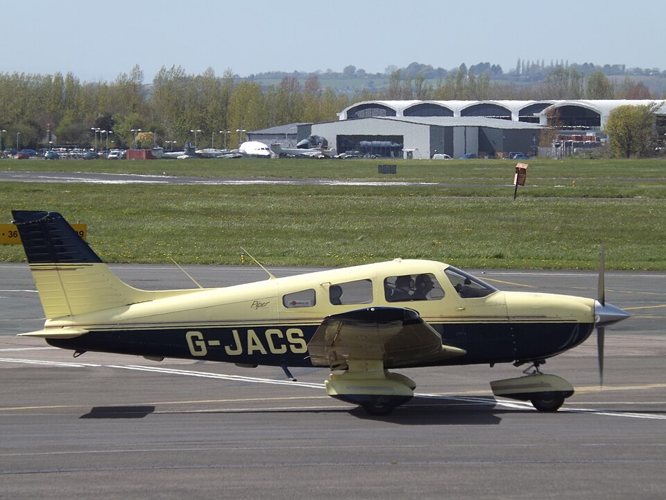 Aircraft registered G-JACS