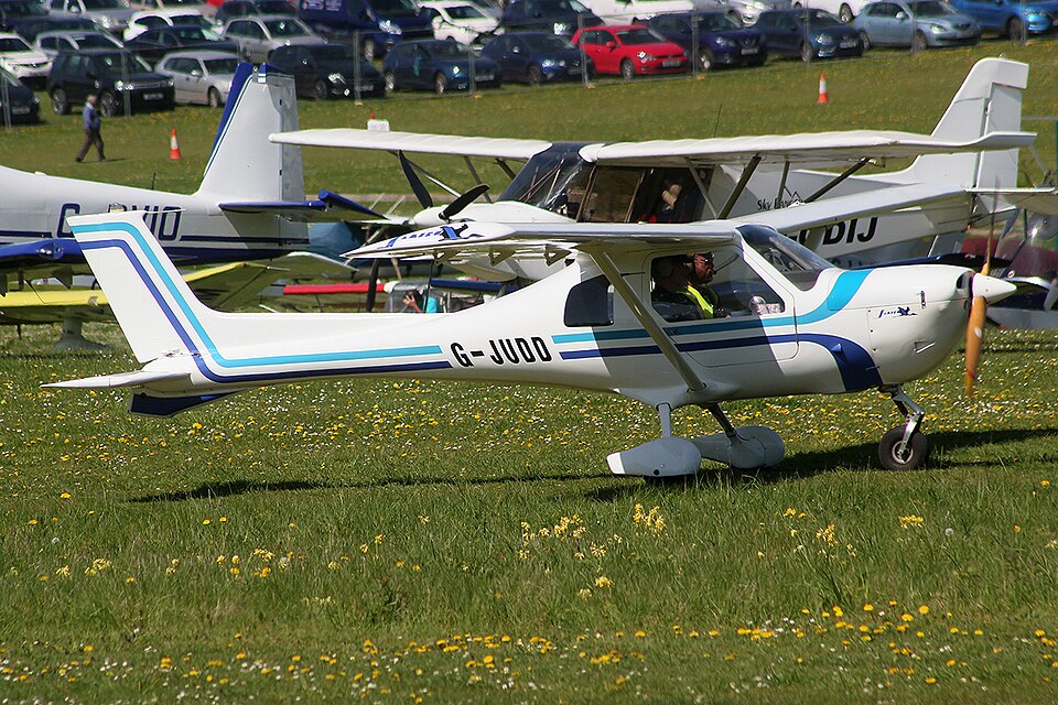 Aircraft registered G-JUDD