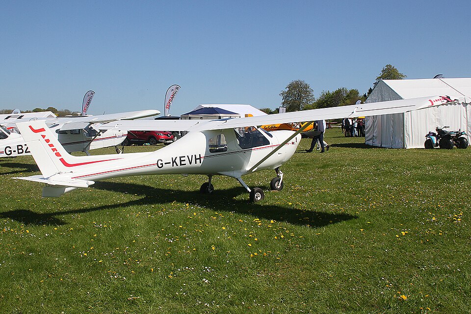 Aircraft registered G-KEVH