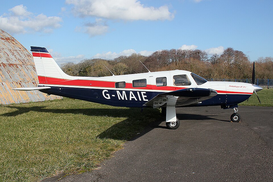 Aircraft registered G-MAIE