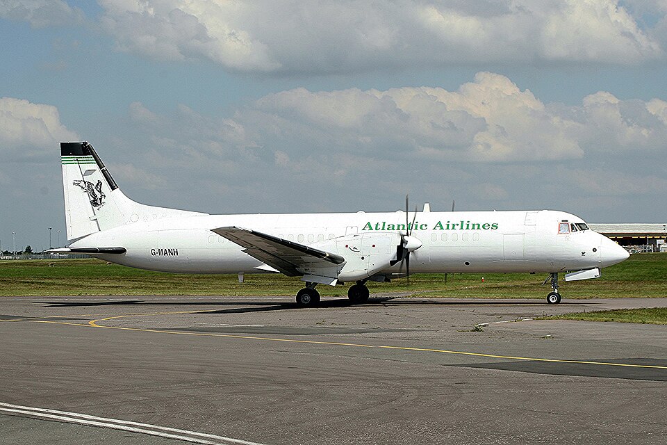 Aircraft registered G-MANH