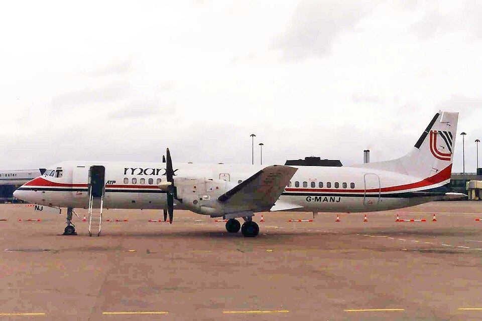 Aircraft registered G-MANJ