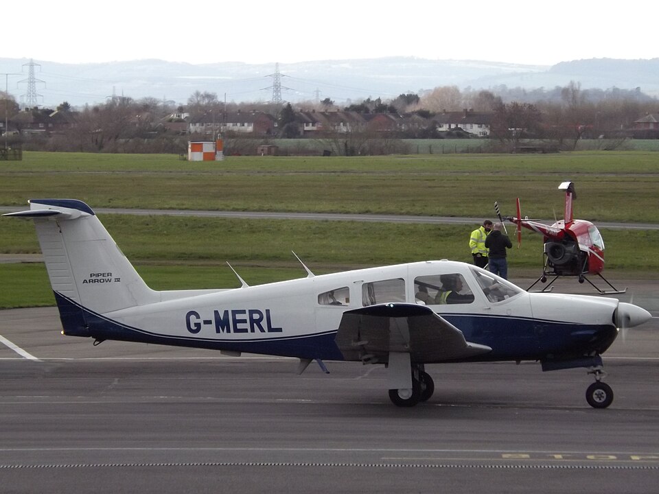 Aircraft registered G-MERL