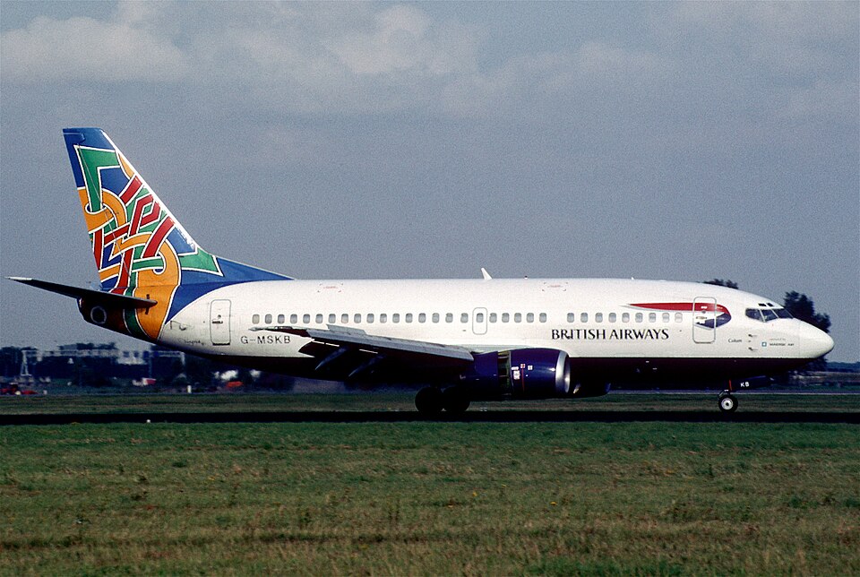 Aircraft registered G-MSKB