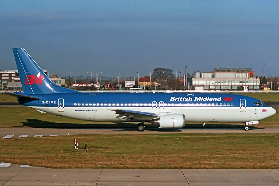 Aircraft registered G-OBME