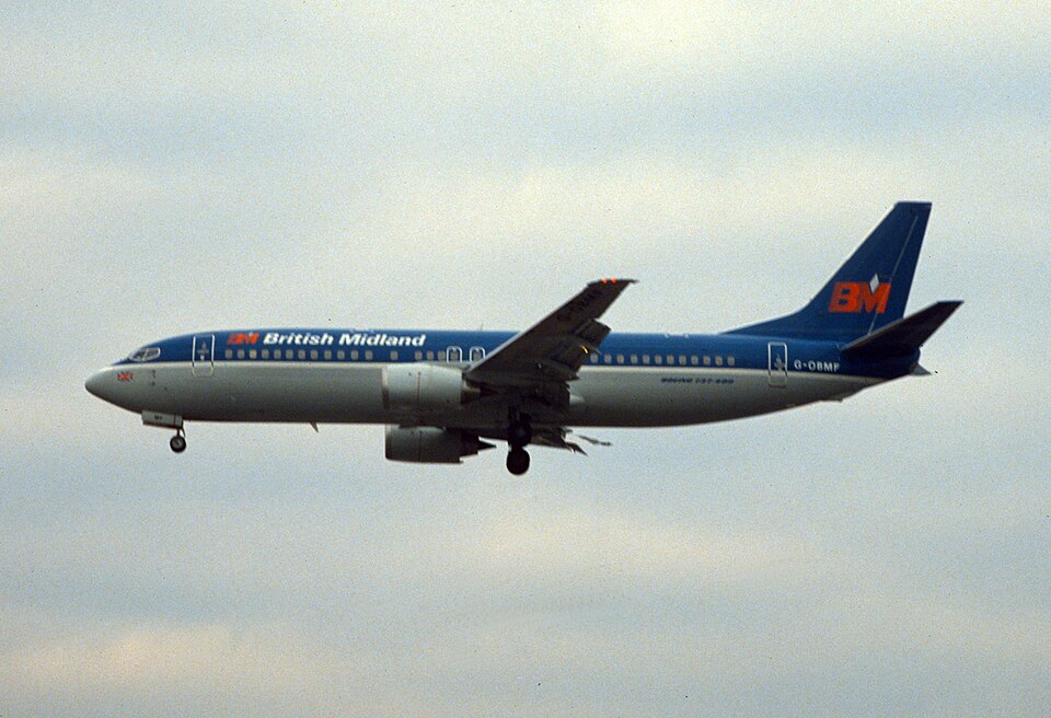 Aircraft registered G-OBMF