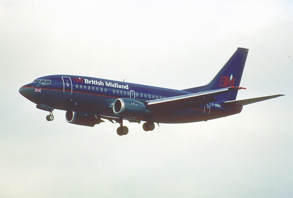 Aircraft registered G-OBMX