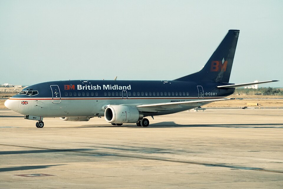 Aircraft registered G-OBMY