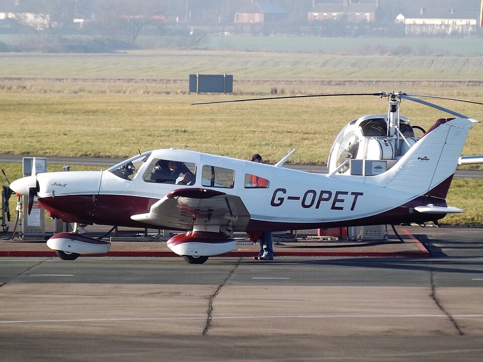 Aircraft registered G-OPET