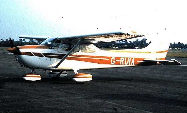 Aircraft registered G-RUIA