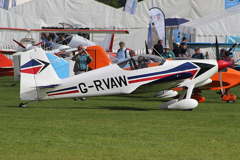 Aircraft registered G-RVAW