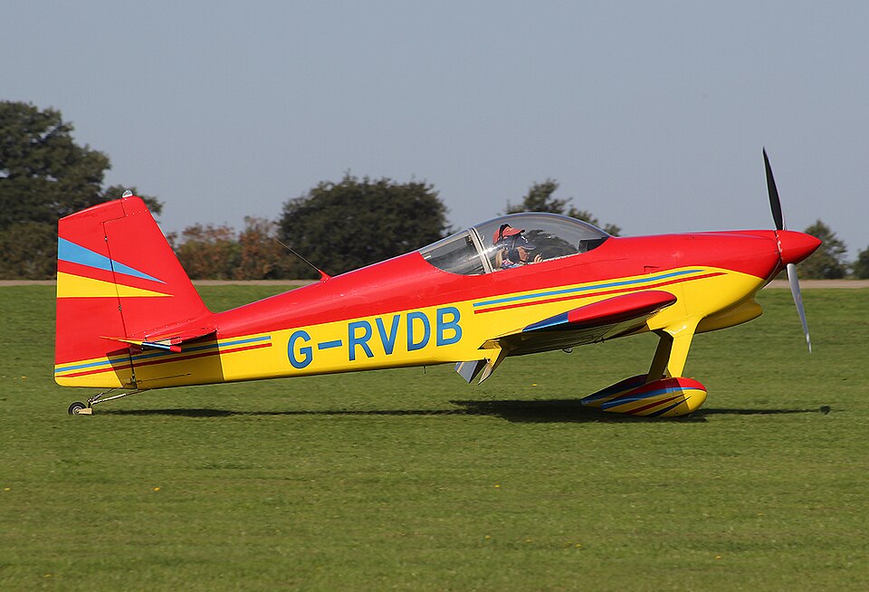 Aircraft registered G-RVDB