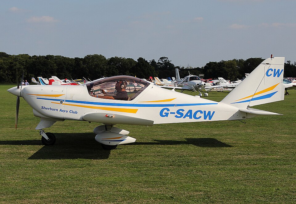 Aircraft registered G-SACW