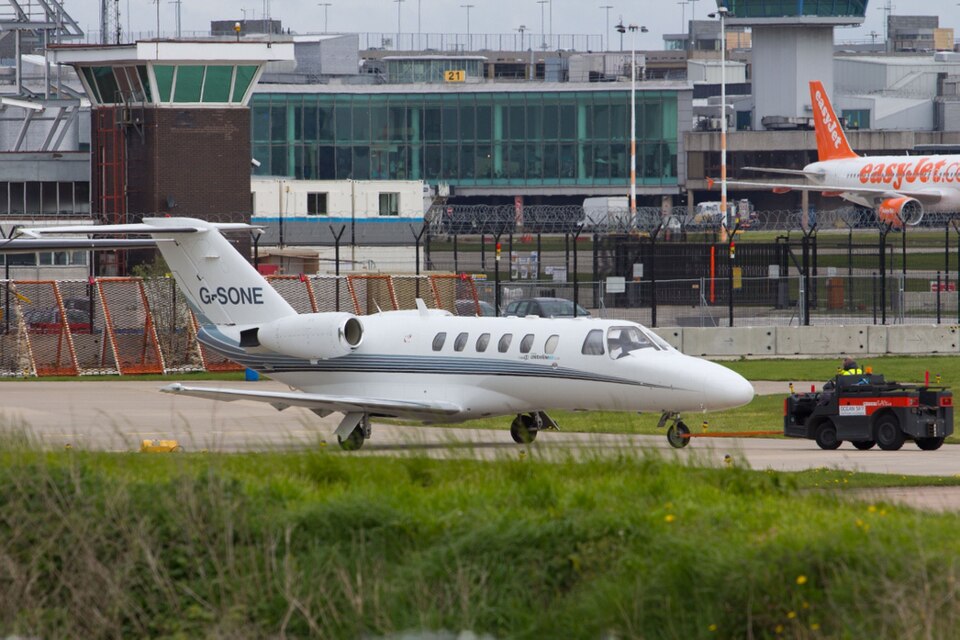 Aircraft registered G-SONE