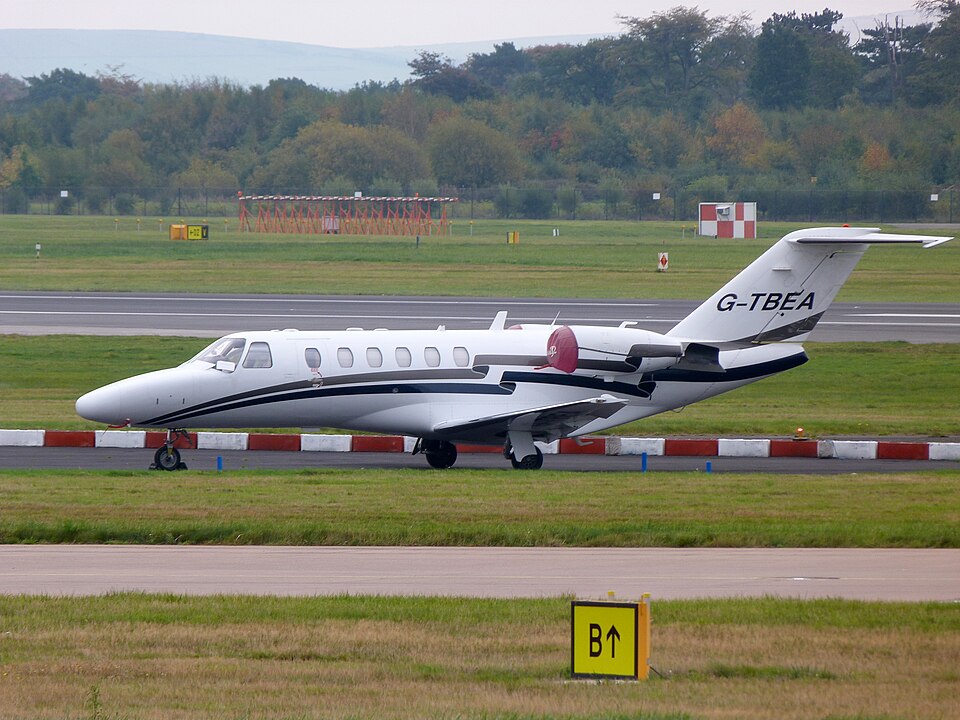Aircraft registered G-TBEA