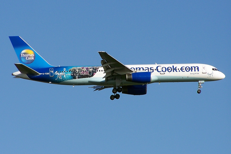 Aircraft registered G-TCBC