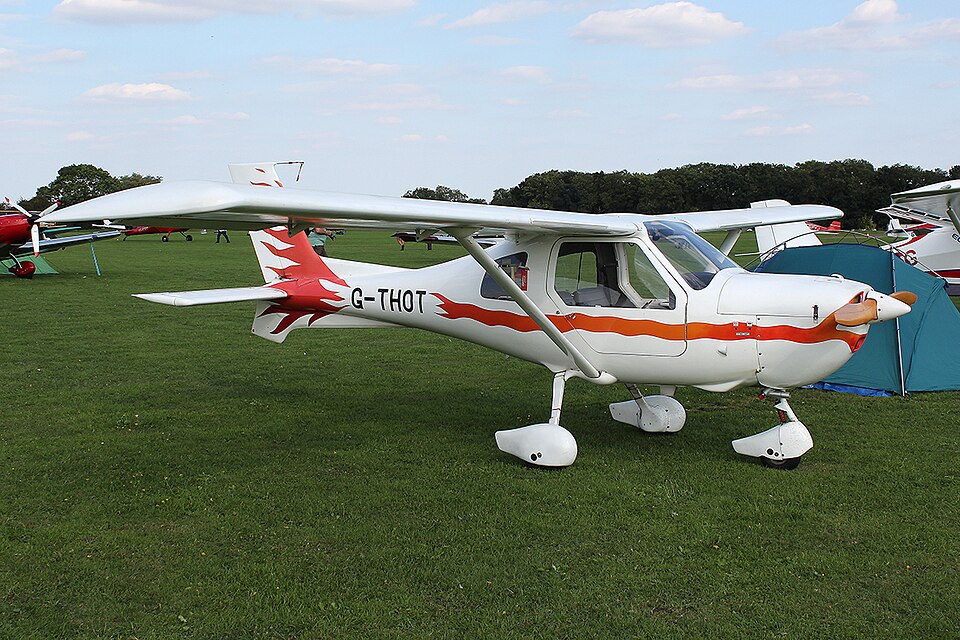 Aircraft registered G-THOT