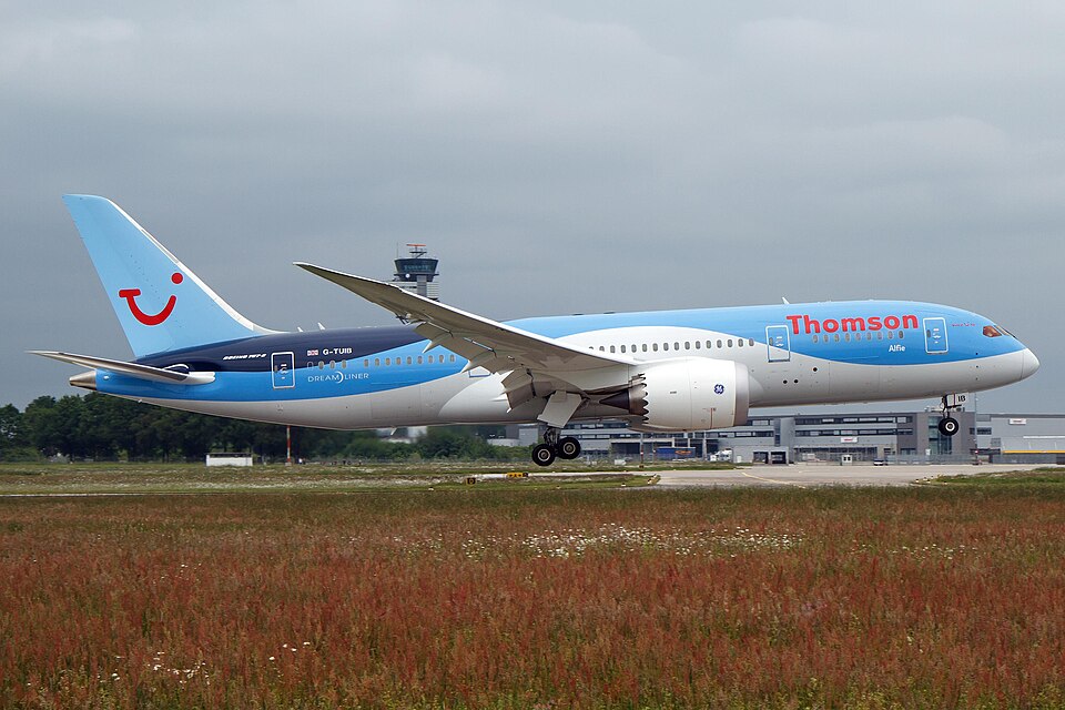 Aircraft registered G-TUIB