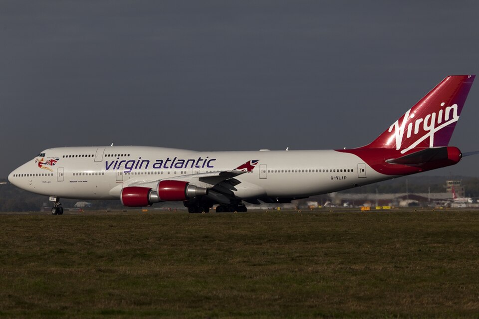 Aircraft registered G-VLIP