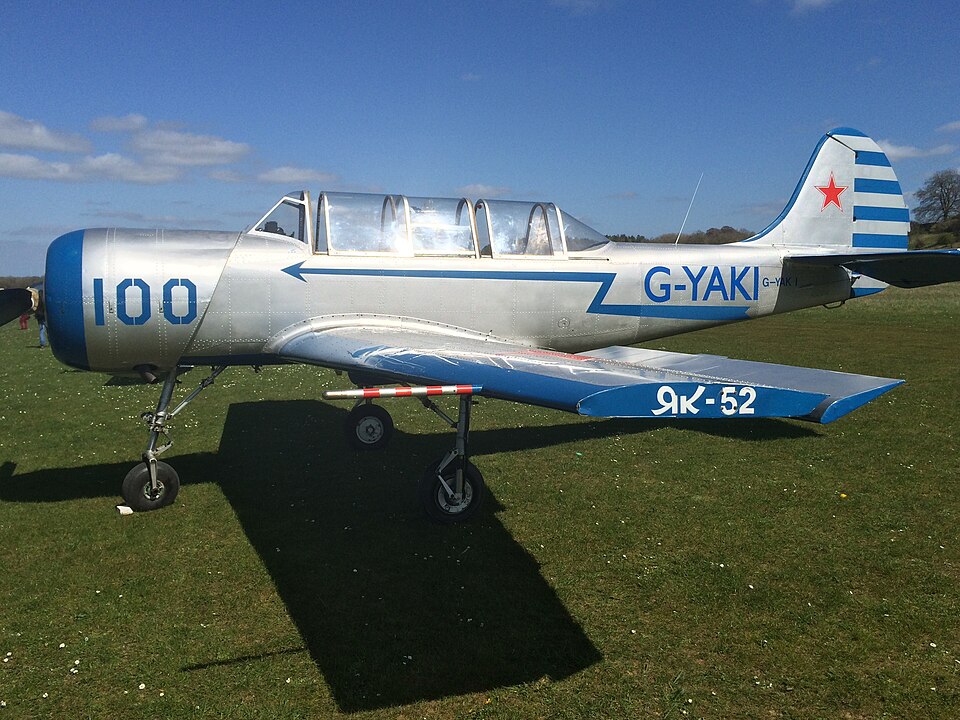 Aircraft registered G-YAKI