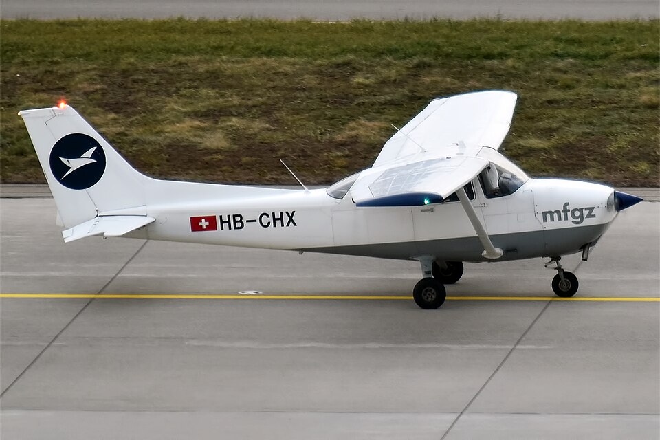 Aircraft registered HB-CHX