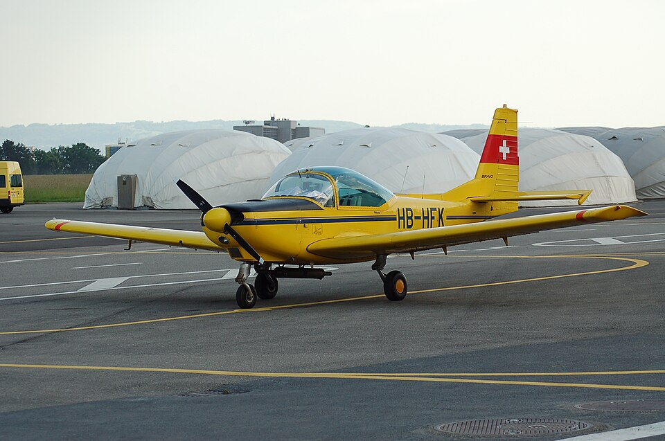 Aircraft registered HB-HFK