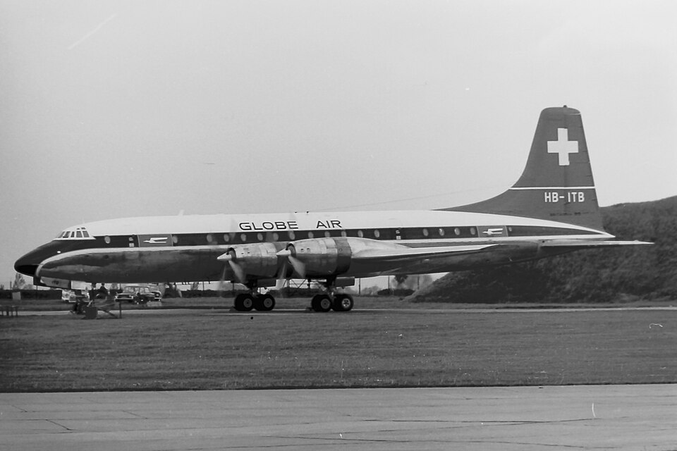 Aircraft registered HB-ITB