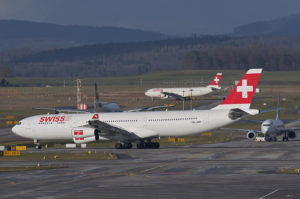 Aircraft registered HB-JMF