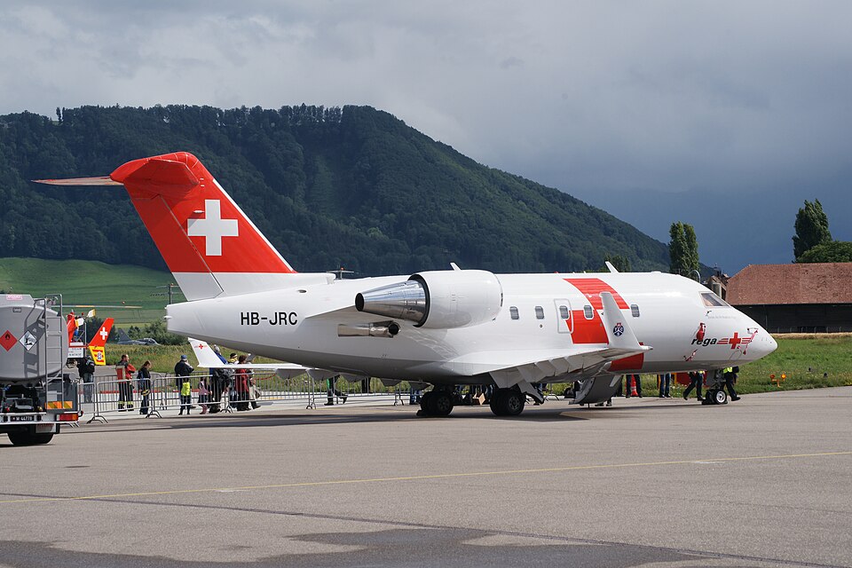Aircraft registered HB-JRC