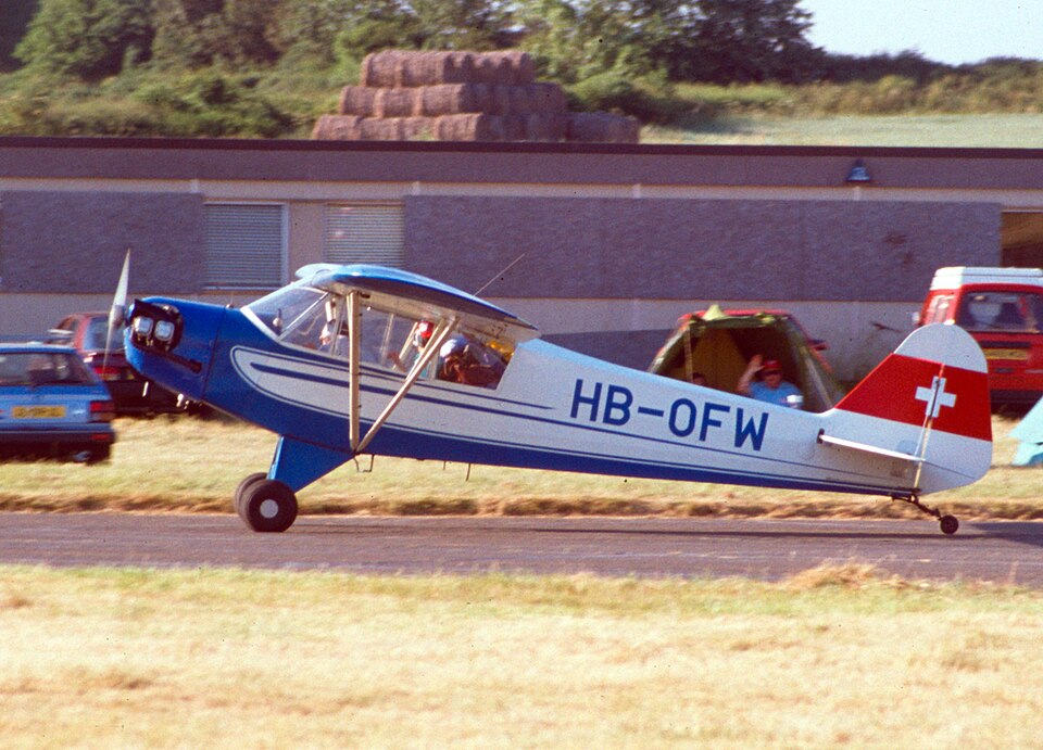 Aircraft registered HB-OFW