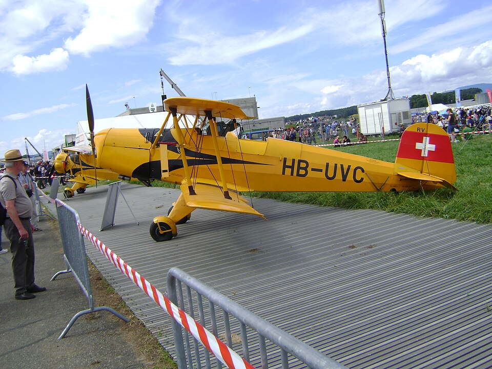 Aircraft registered HB-UVC