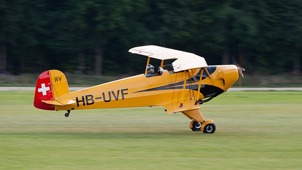 Aircraft registered HB-UVF