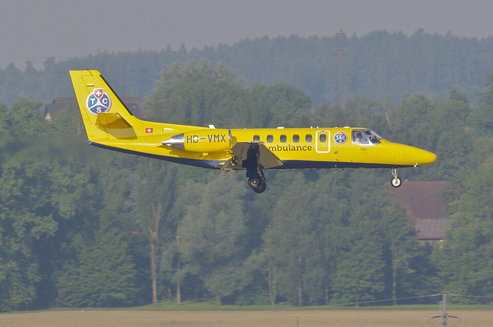 Aircraft registered HB-VMX