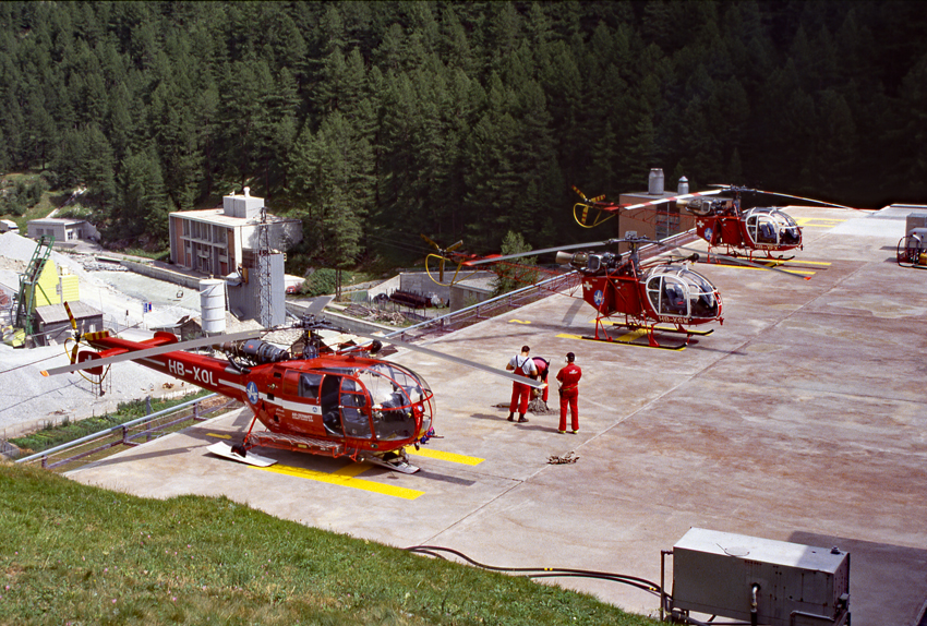 Aircraft registered HB-XFX