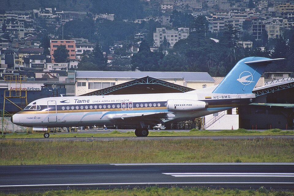 Aircraft registered HC-BMD