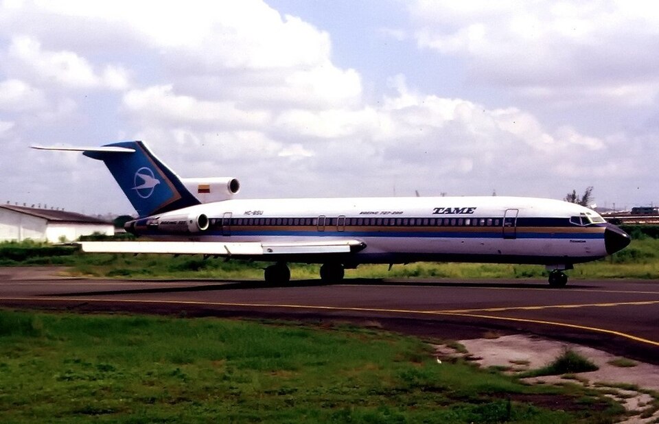 Aircraft registered HC-BSU