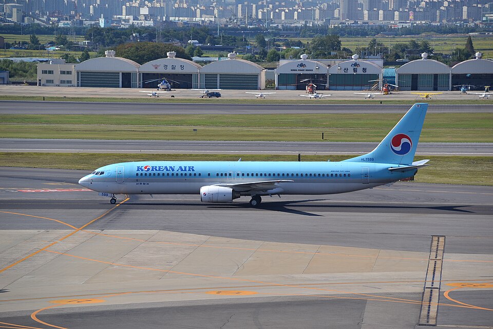 Aircraft registered HL7599