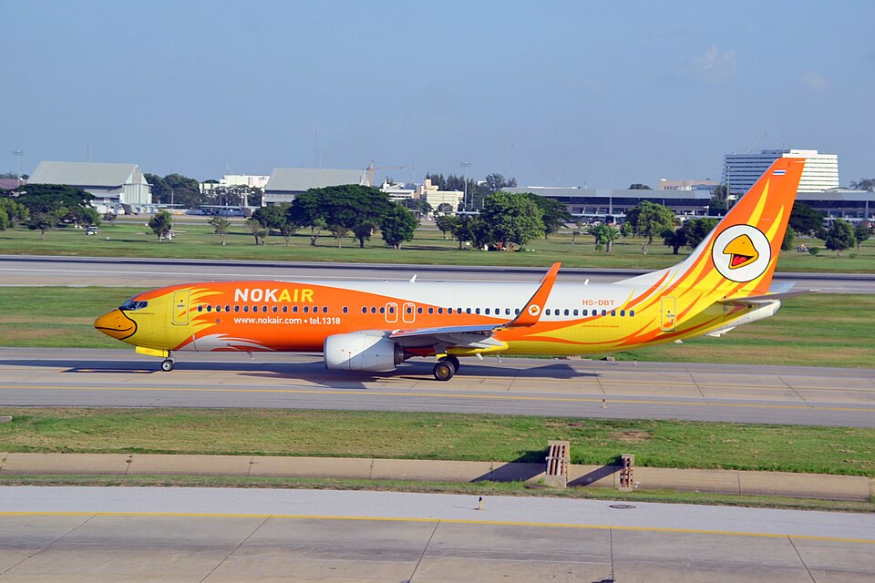 Aircraft registered HS-DBT