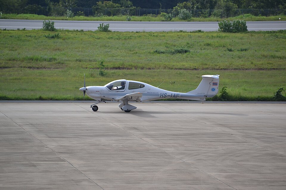 Aircraft registered HS-IAF