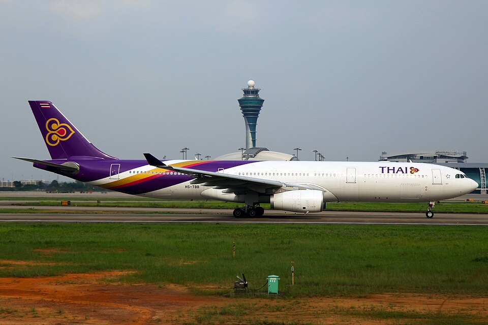 Aircraft registered HS-TBB