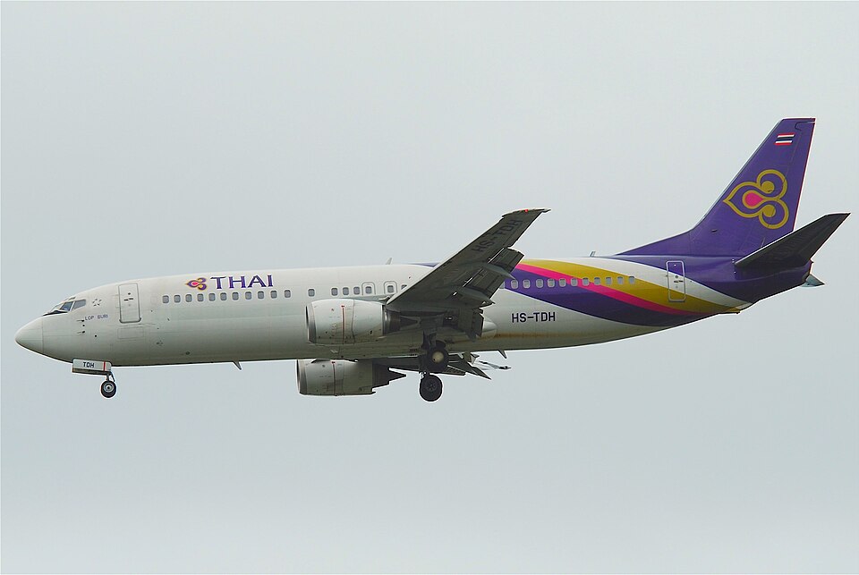Aircraft registered HS-TDH