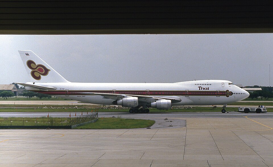 Aircraft registered HS-TGF
