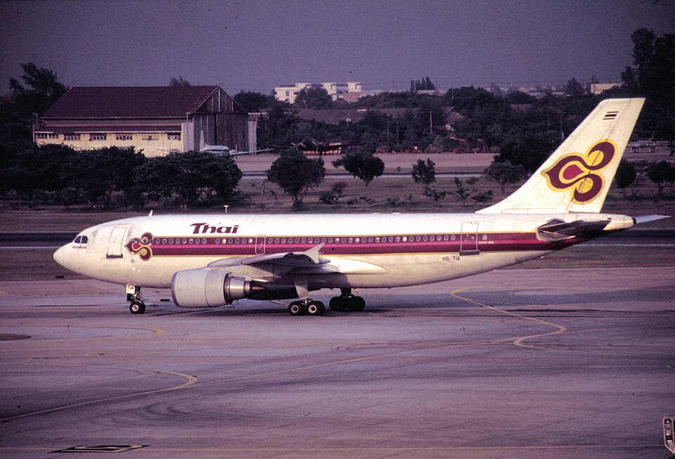 Aircraft registered HS-TIA