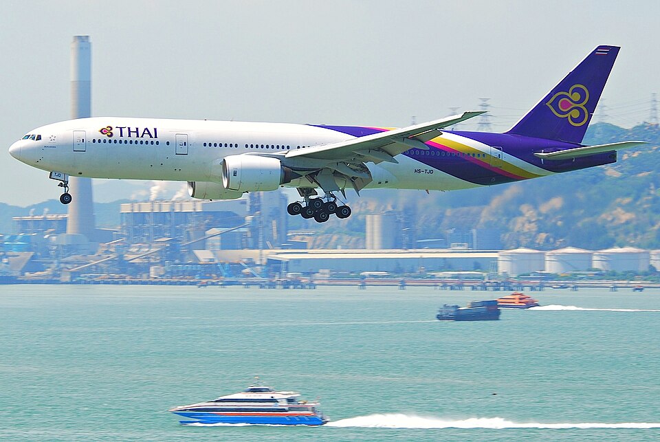 Aircraft registered HS-TJD