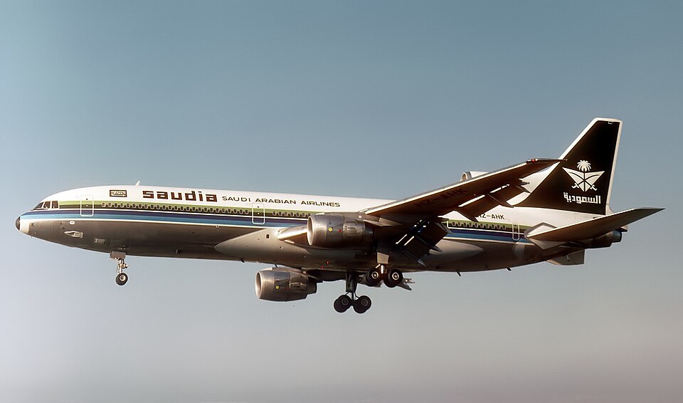 Aircraft registered HZ-AHK