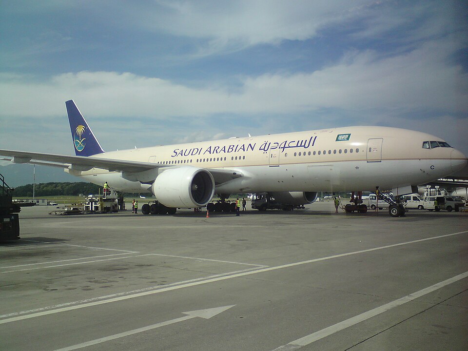 Aircraft registered HZ-AKC
